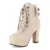 Beige Ankle Boots