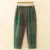 One-Piece Green 7-minute pants