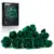 12pcs Green Roses