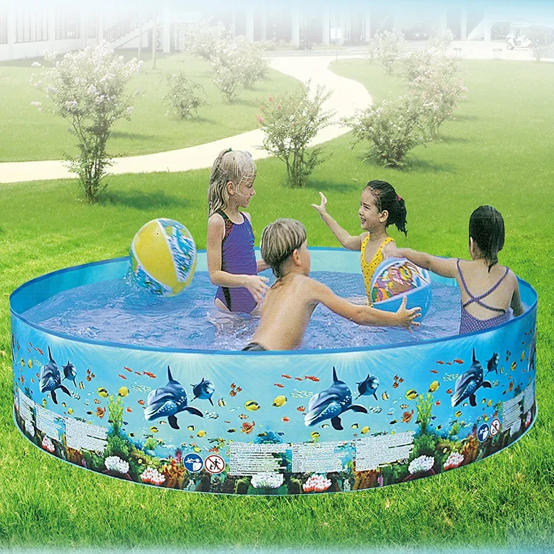 Kids Hard Plastic Rigid Outdoor Non-Inflatable Thickened Water Play Toy Safe for Swimming Pool