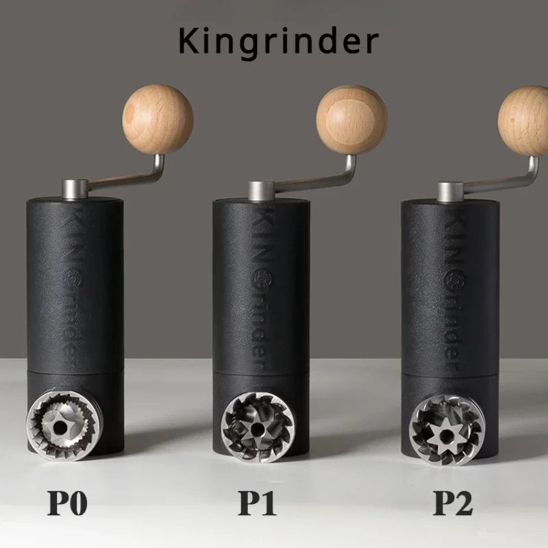 Kingrinder Manual Coffee Grinder P1 Hand grinder precision manual Italian hand-brewed coffee beans portable household grinder