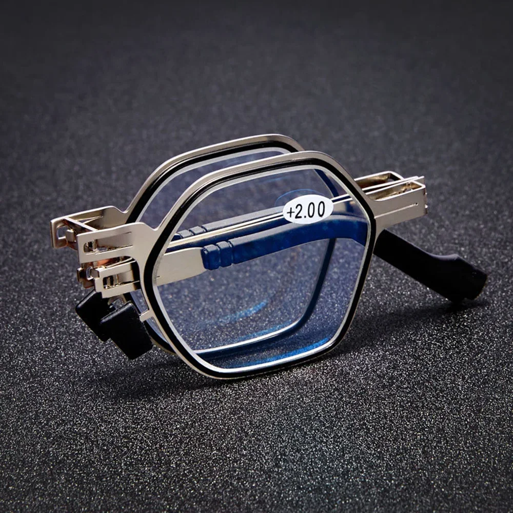 Customizable New Hot Selling Folding Reading Glasses With Intelligent Zoom Function