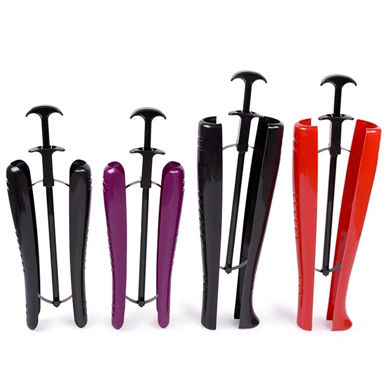 Hot Sale 1Pc Boots Stand Holder With Handle Women Boot Shoe Tree Stretcher Practical Rack Supporter Long Boots Shaper