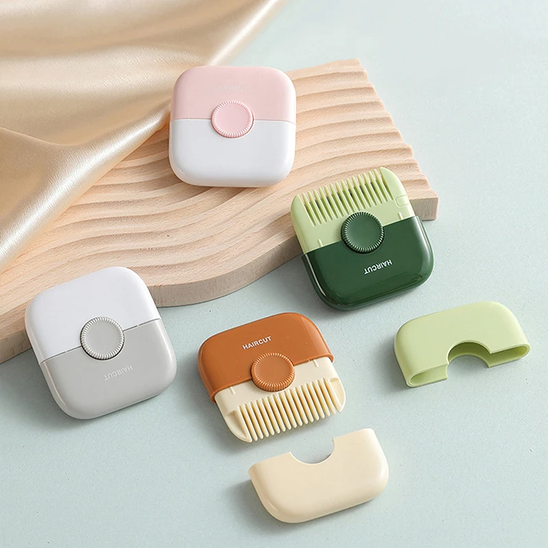 2 In 1 Baby Hair Trimmer Comb Multi Functional Split Ends Cutter Trim Bangs For Thick Hair Kids Professional Beauty Haircut Tool