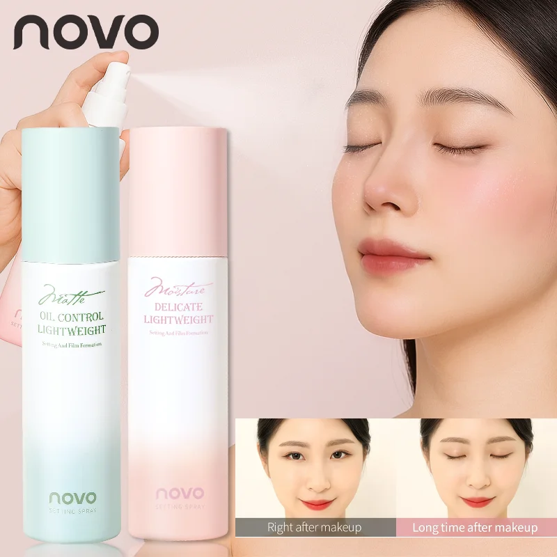 Long-Lasting Makeup Setting Spray-Hyaluronic Acid Niacinamide, Moisturizing, Oil Control, Waterproof & Sweat-Resistant