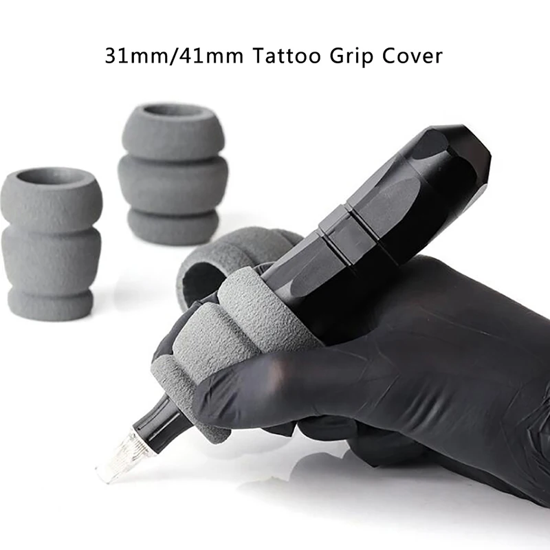 1Pcs 31/41mm Memory Foam Tattoo Grip Cover Machine Pen Tool Sponge Accessory