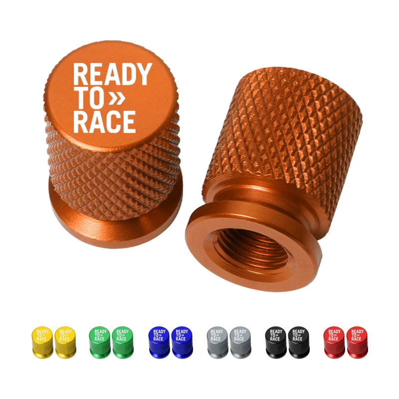 Tire Valve Caps Wheel Tyre Cover CNC Aluminum For KTM Ready to Race Adv Duke 390 690 790 890 1190 Rc 1290 Adventure Accessories
