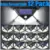 12Pcs-100LED