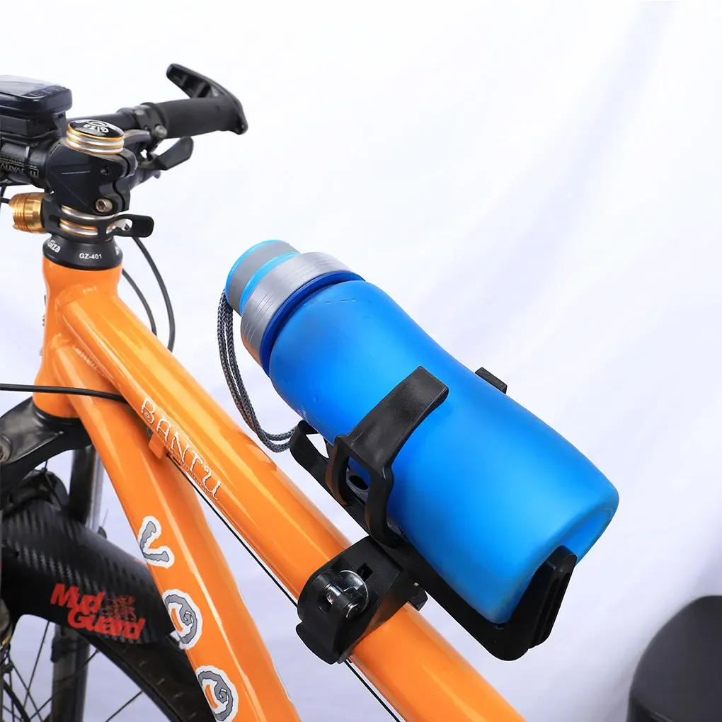 Rotatable Bike Water Bottle Cage Multifunction Cycling Beverage Holder Adjustable Grip for Mountain Bike Road Bike Kids Bikes
