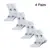 4 Pairs White
