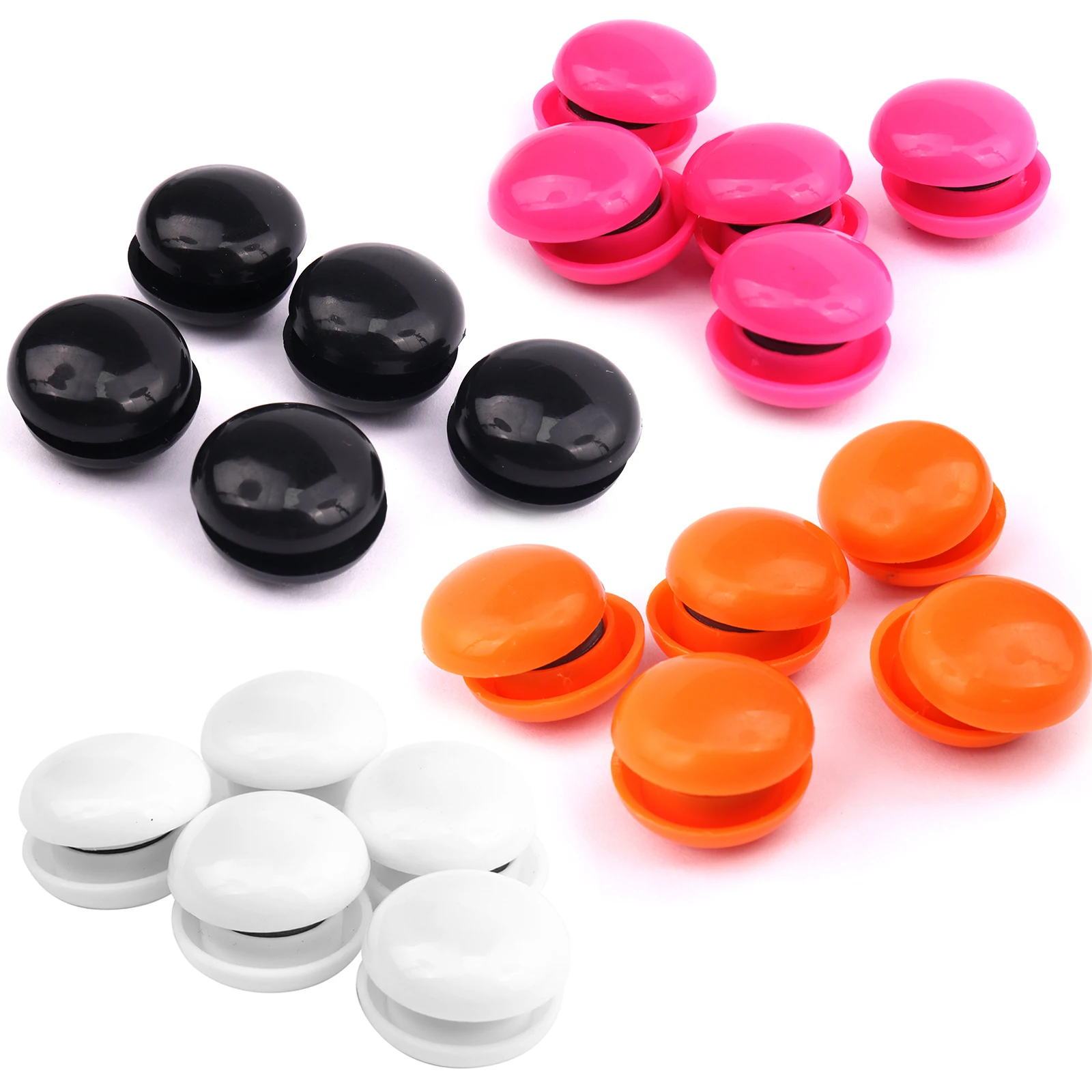 10Pcs Colorful Fridge Magnets Dia 20MM Refrigerator Magnet Office Magnet for Children Gift Calendar Whiteboard Home Decoration