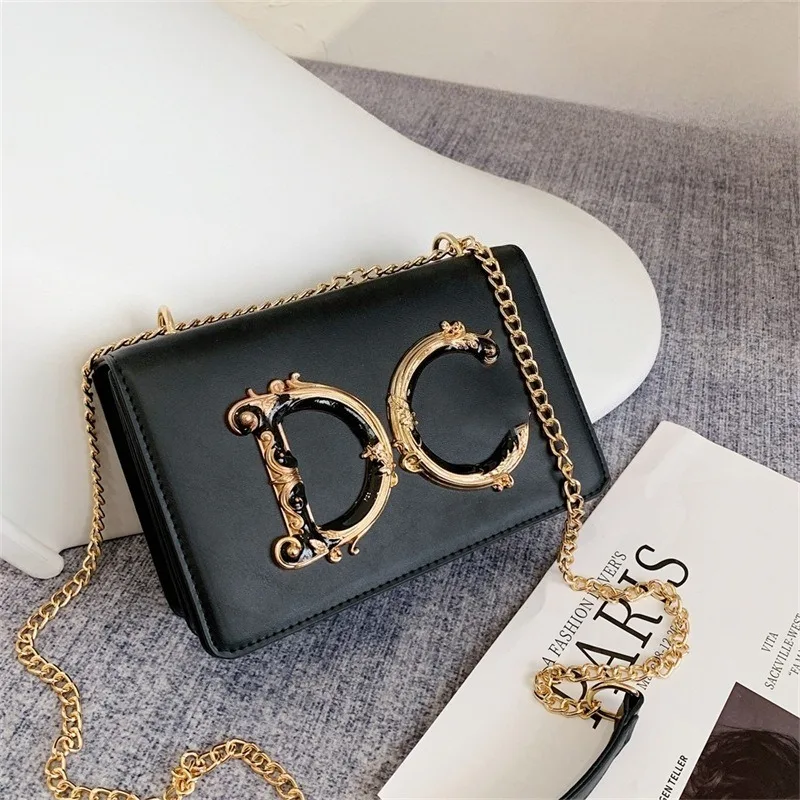 High quality fashionable women's bag hot selling chain bag trendy candy color small square bag for women