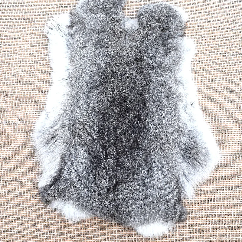 Soft Faux Rabbit Fur White Sale By Whole Piece Fluffy Rabbit Pelts Clothing Accessories Faux Fur For Blanket Carpets Supplies