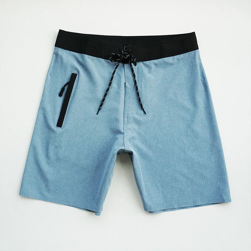 High Quality Laser Glue Bonding Boardshorts Men's Surfing Swim Trunks Stretchy Beach Shorts Quick-drying Waterproof Bermuda