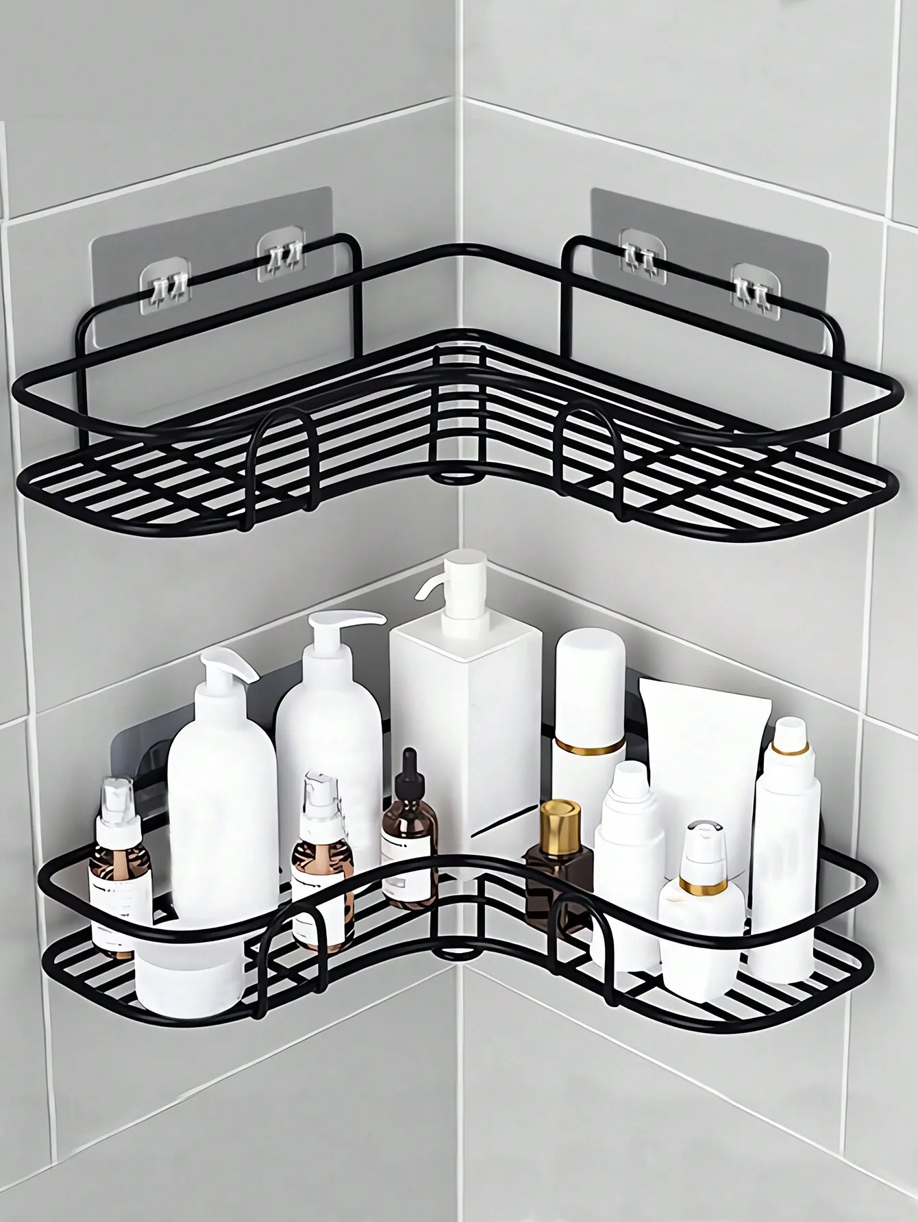 Bathroom Kitchen Triangle Corner Rack: Wear-Resistant Dorm Utility Storage Rack