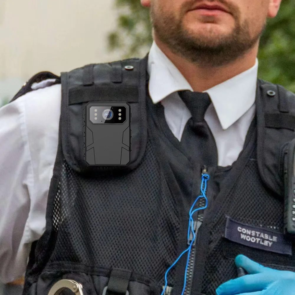 1080P 4K Camera Outdoor Law Enforcement Recorder Mini Camera With High-Definition Screen, High-Definition Black Bodycam