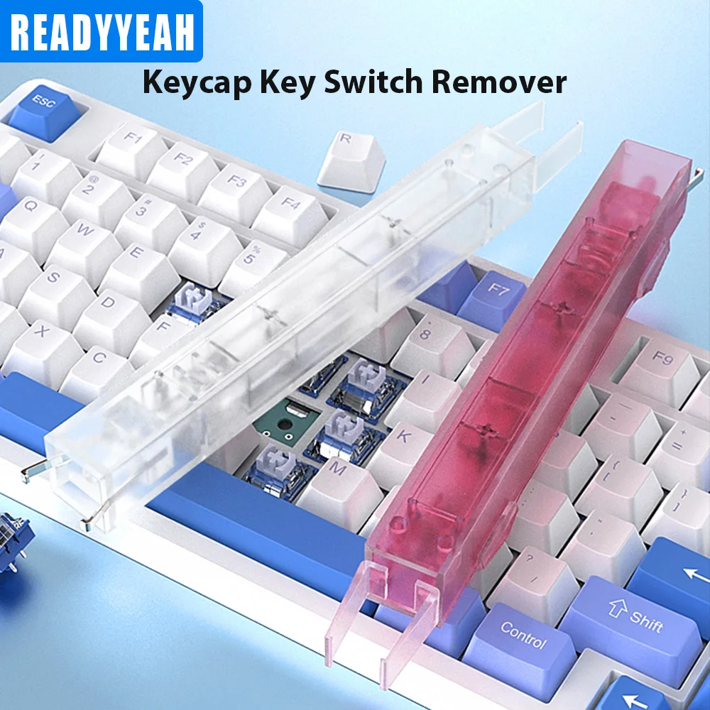 2 In 1 Keys Caps Puller Keyboard Switch Puller Mechanical Keyboard Keycap Extractor For Gaming Keyboard Switch DIY Cleaning Tool