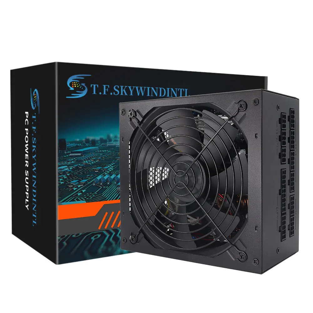 800W Full Modular ATX Power Supply 80 Plus Gold Full Voltage Gaming PUS Active PFC