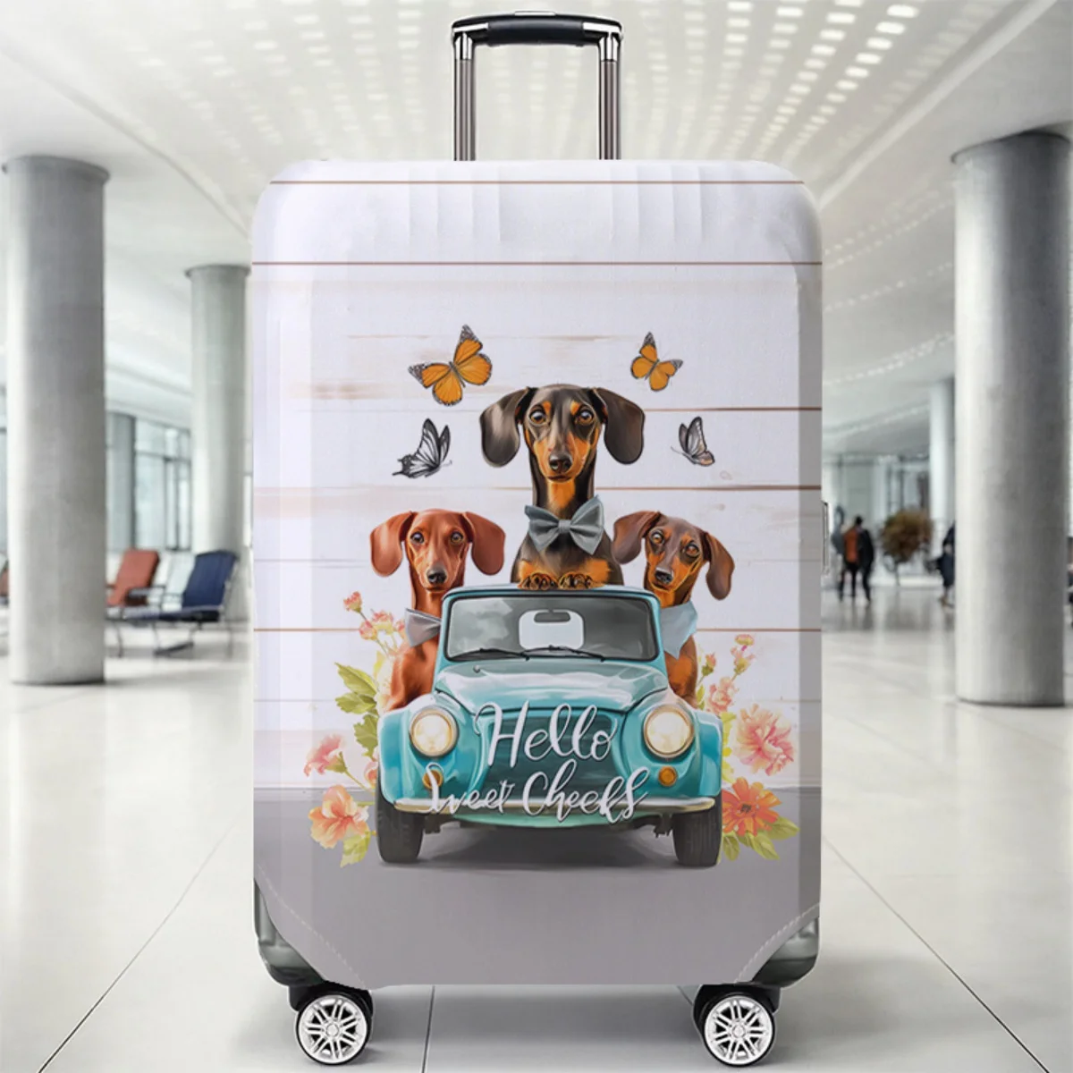 Luggage Cover Protector Elastic Waterproof Dustproof For 18-32 Inch Suitcase Travel Accessories