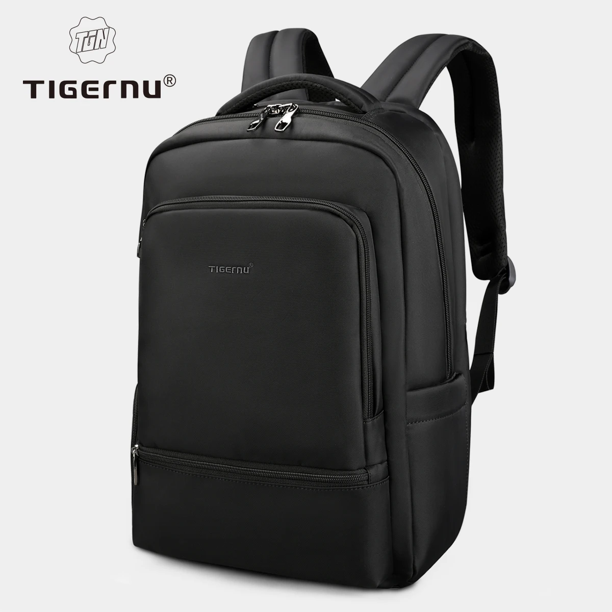 Tigernu Nylon Backpack Anti theft 22L Men 15.6 inch Laptop Backpack Bag USB Charging Travel Bag Male Mochila Schoolbags Knapsack