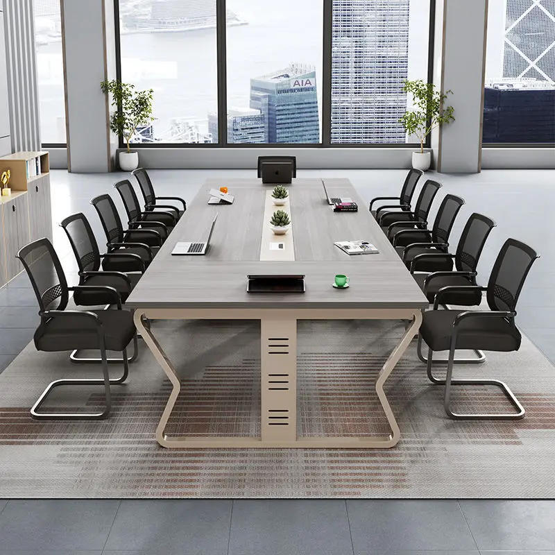 Office Conference Table Simple Modern Conference Room Training Workbench Negotiation