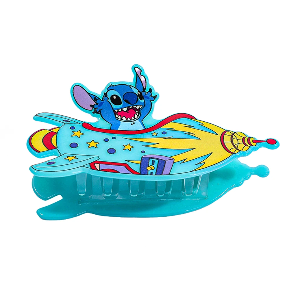 A hair claw themed after the Disney character Stitch, a multi-functional hair accessory hair claw
