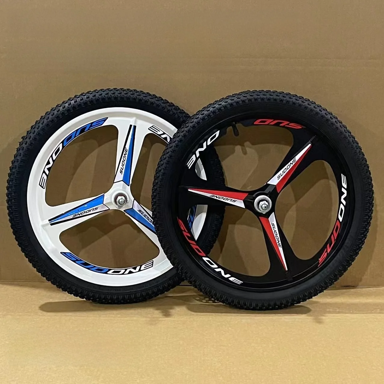 Children's Mountain Bike Wheel Set One-Piece Magnesium Aluminum Alloy Universal for 2 4 20 26 Inch Bicycles Clete Kit