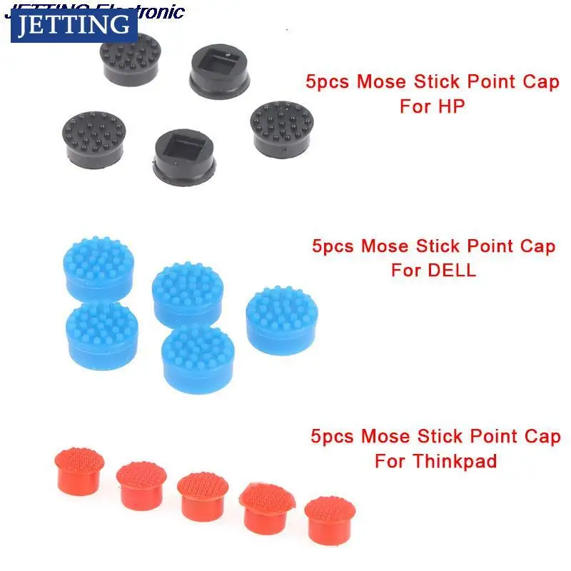 5pcs Laptop Keyboard Trackpoint Pointer Mouse Stick Point Button Cap For DELL For HP For THINKPAD