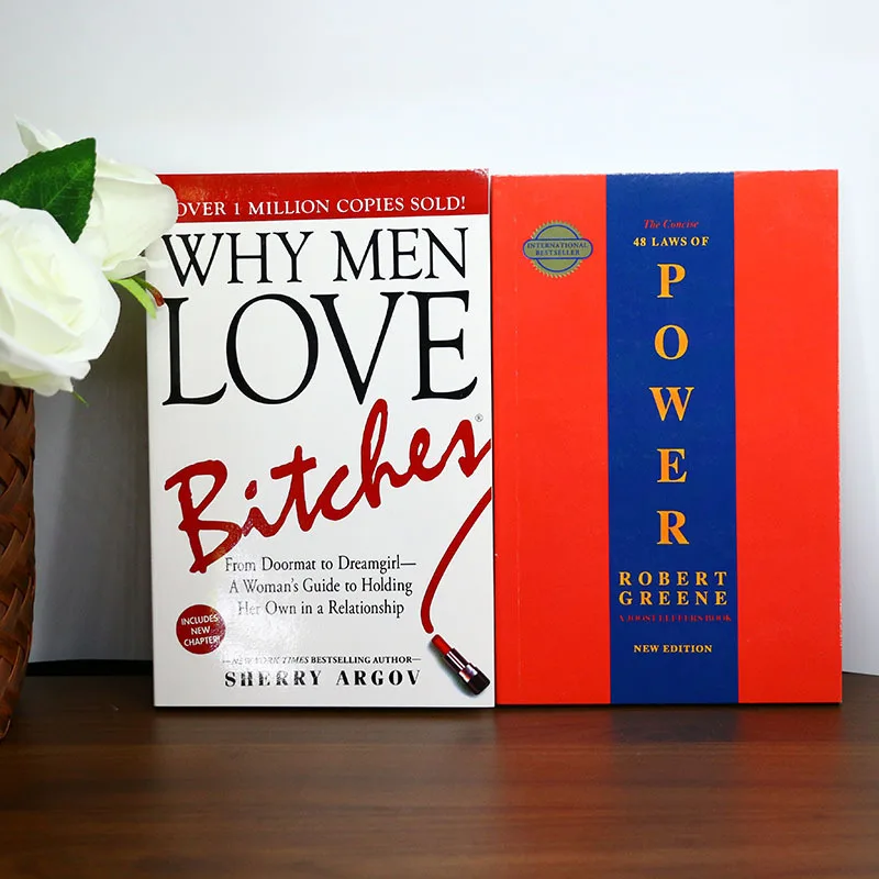 《Why Men Love Bitches》+《The Concise 48 Laws of Power》Double volume of women's power growth set Women self-improver Christmas