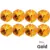 8PCS Gold