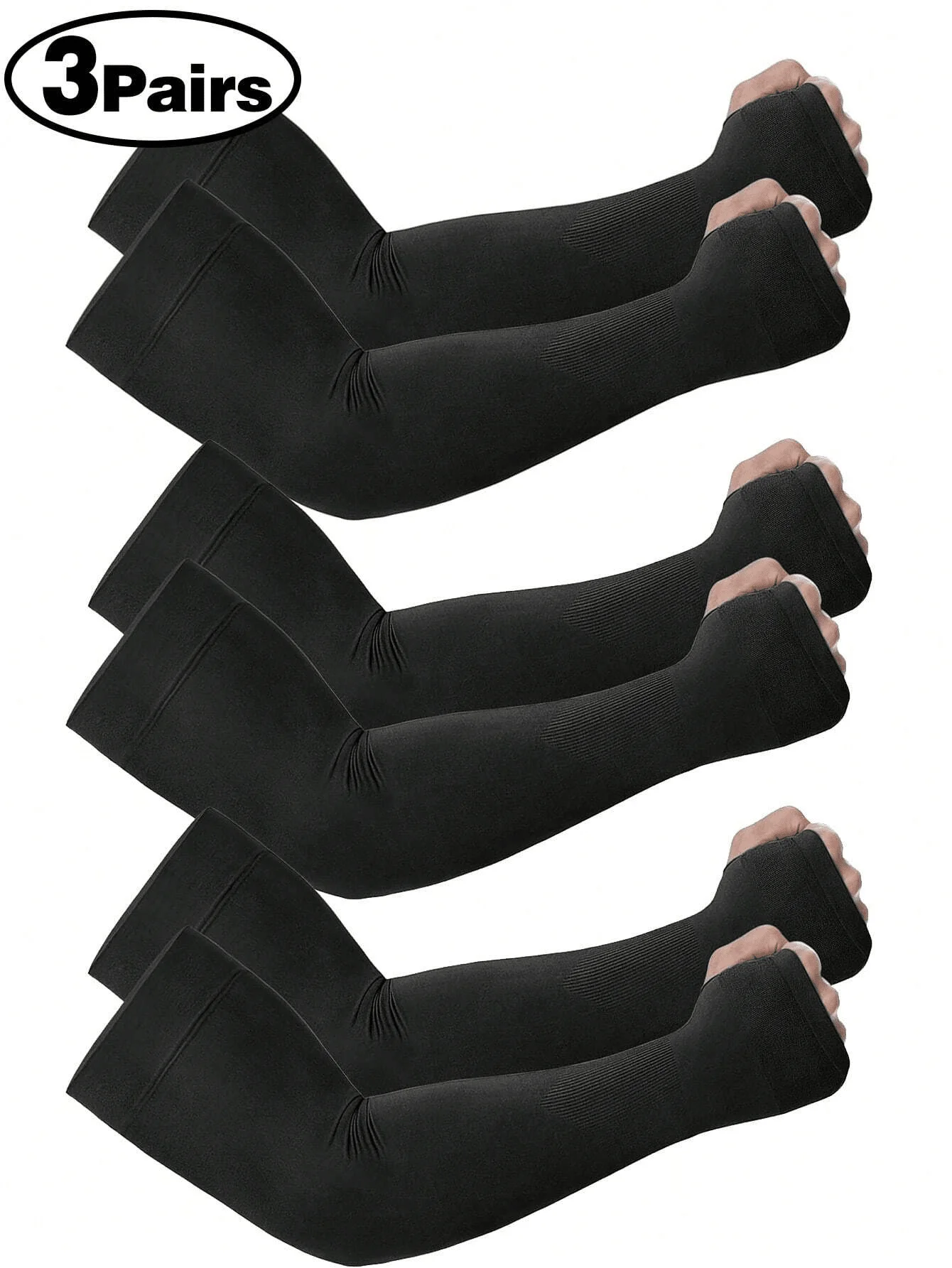 1~5pair Unisex Arm Guard Sleeve Warmer Women Men Sports Sleeves Sun UV Protection Hand Cover Support Running Fishing Cycling Ski