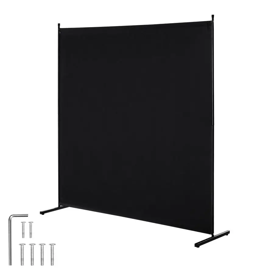 Room Divider, Single Panel Room Divider, 6FT Privacy Screen Indoor, Partition Divider for Room Separation, Freestanding Room Div