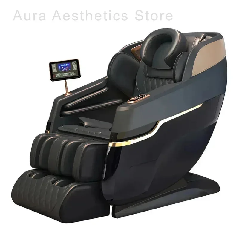 2026 4D SL track massage office chair, zero gravity recliner, full body airbag system