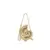 Gold shoulder bag
