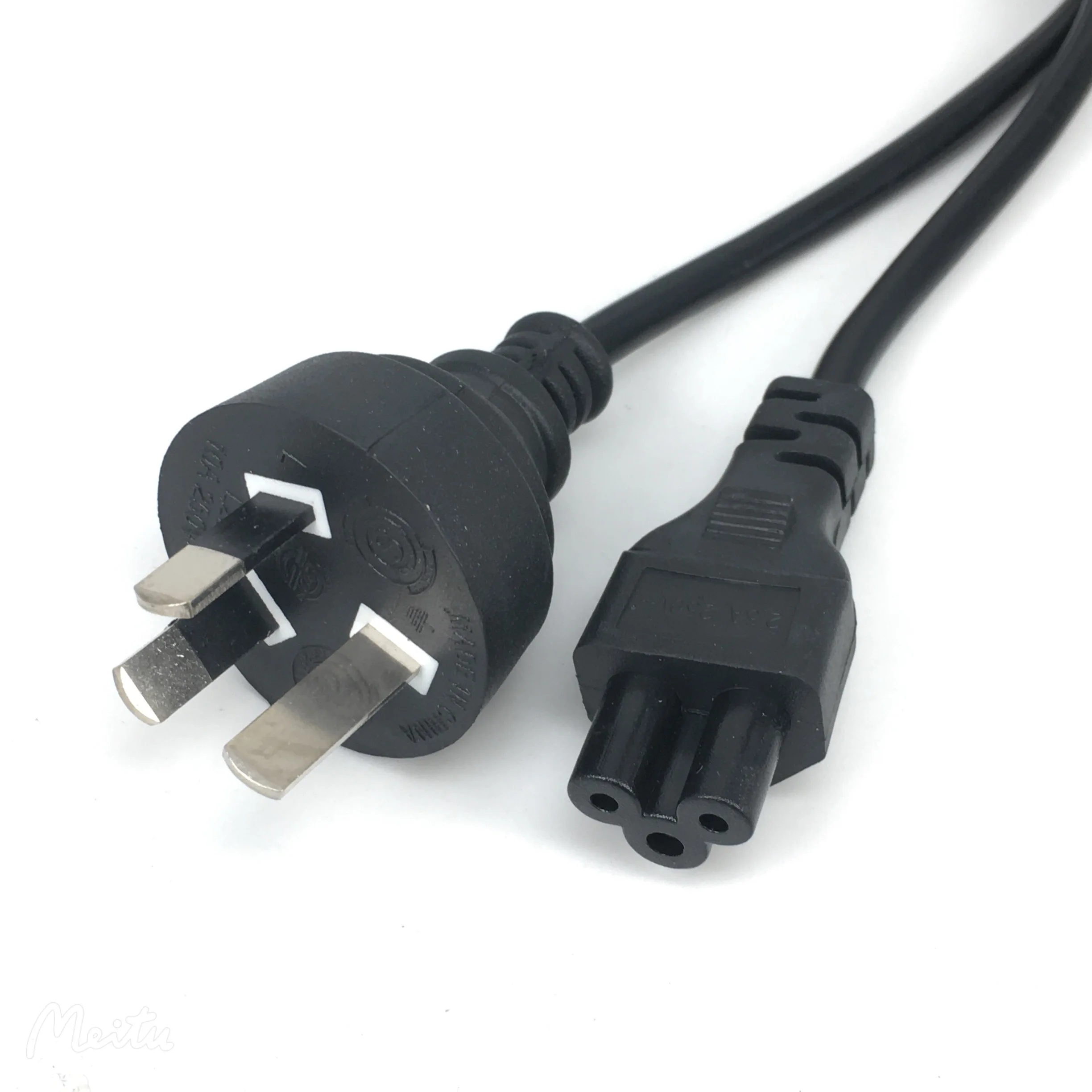AU Austrlia Power Cable Australian AU IEC C5 Cloverleaf Power Supply Lead Cord 1.2m For Laptop Computer