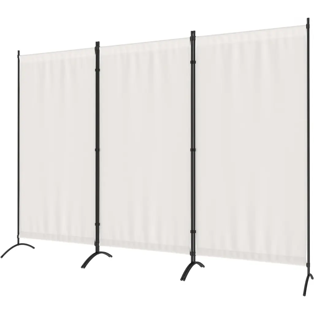 Room Divider, 99’‘W Folding Privacy Screens, 3 Panel Partitions Dividers, Portable Separating for Home Office Bedroom Dorm Decor