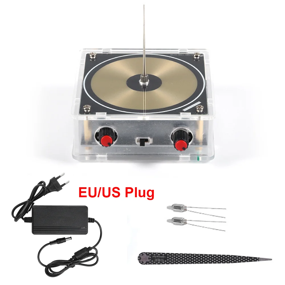 Dual Mode Music Tesla Coil Music Box Artificial Lightning Touchable Bluetooth/AUX Audio Input Bluetooth Scientific Experiment