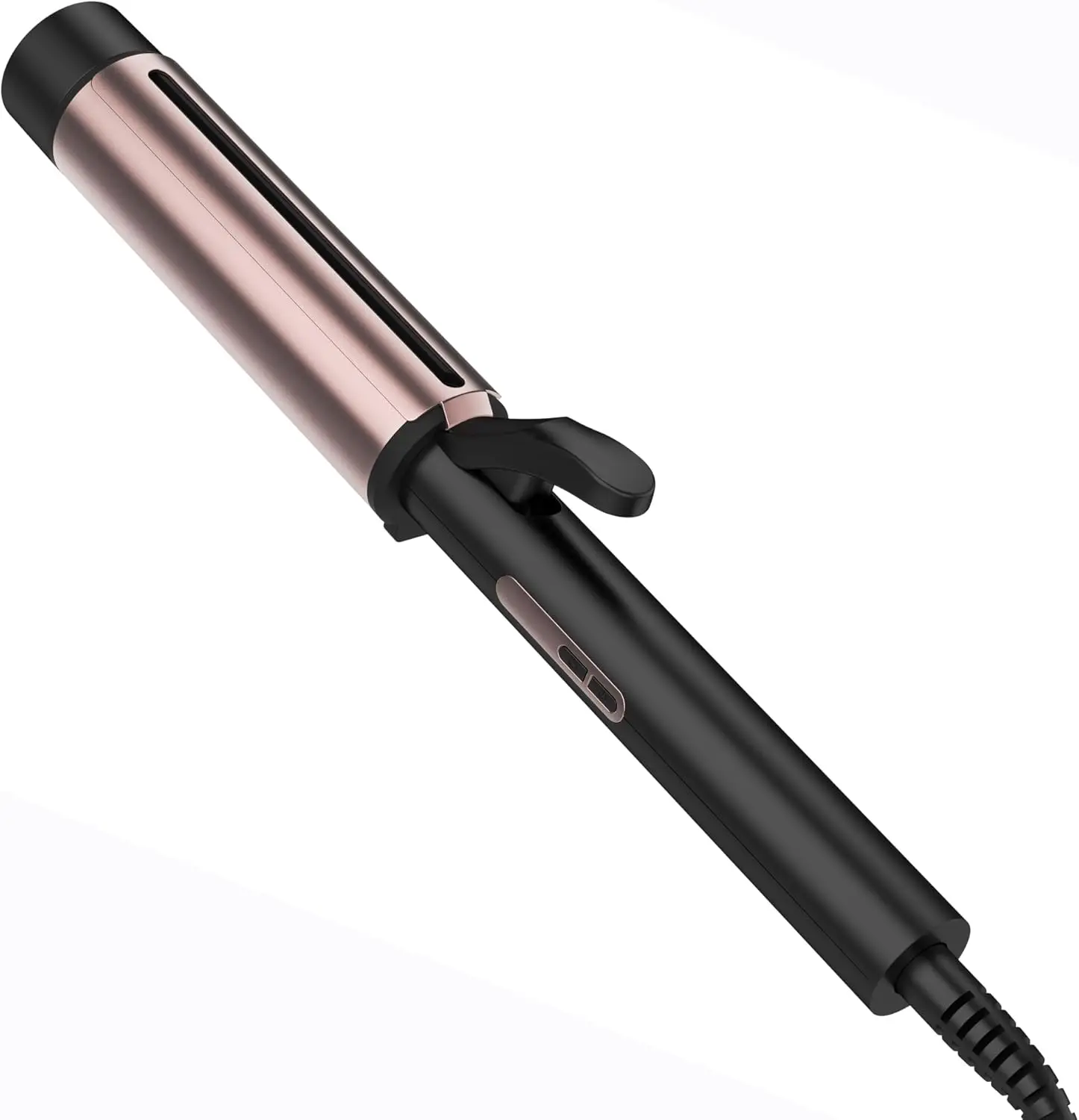 urling Wand for Long Hair - Ceramic Tourmaline Barrel with 40000000 Negative Ions,Temperature Control for All Hair Types,