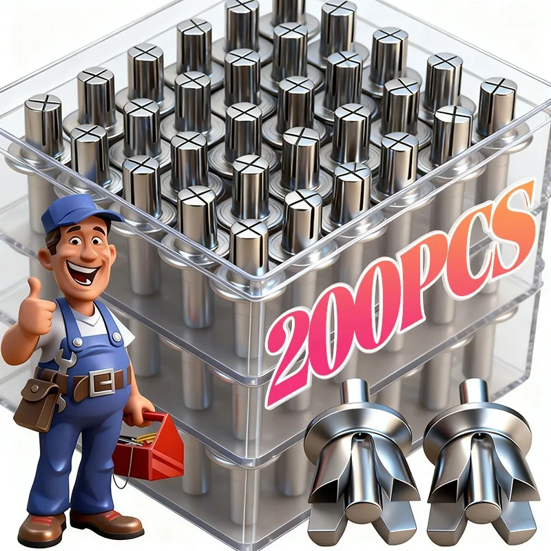 Hammer Drive Expansion Rivets Percussion Expansion Aluminum Nail Head Piercing Knock Type Small Tapping Screw Fastener Hardware