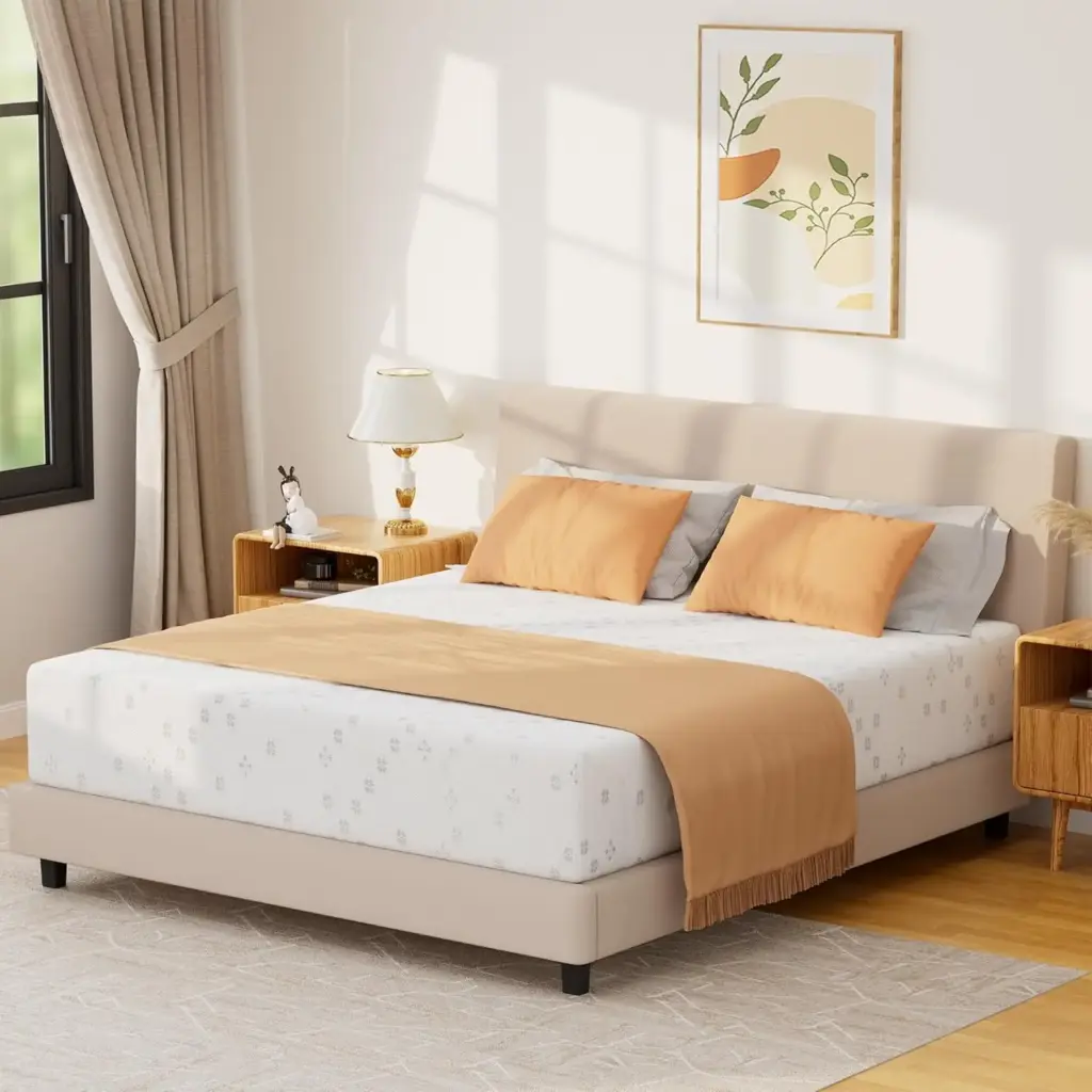 Queen Mattress 8 Inch,Queen Size Memory Foam Mattress in a Box with Cooling Gel Comfort Foam for Pressure, Customized