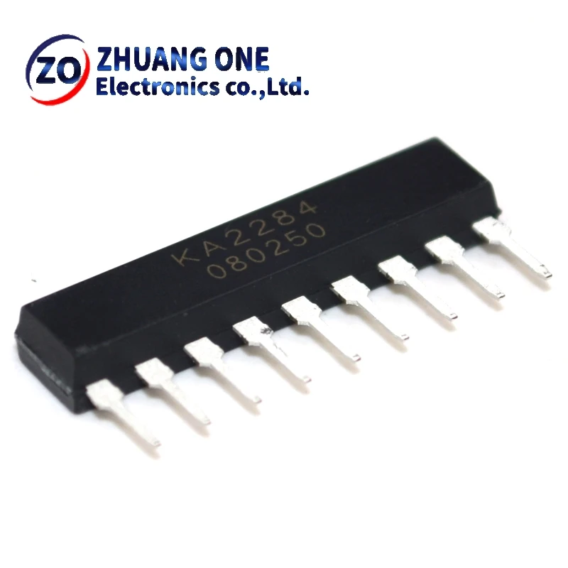 10PCS KA2284 SIP9 AC/DC level indicates 5-point LED level meter drive