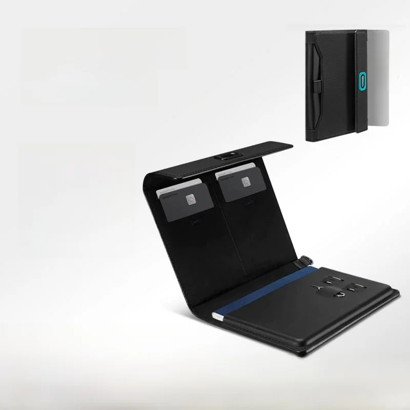 Travel Passport Protective Cover Anti-Theft RFID Scanning Multi-Functional Document Bag for International Travel Neutral Style