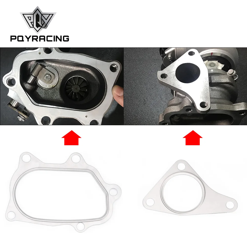 PQY - 1 PIECE For SUBARU TOYOTA EJ20 EJ25 TD04L TD05H TD04 TD05 Turbo Gaskets Down pipe Manifold Gasket Kit