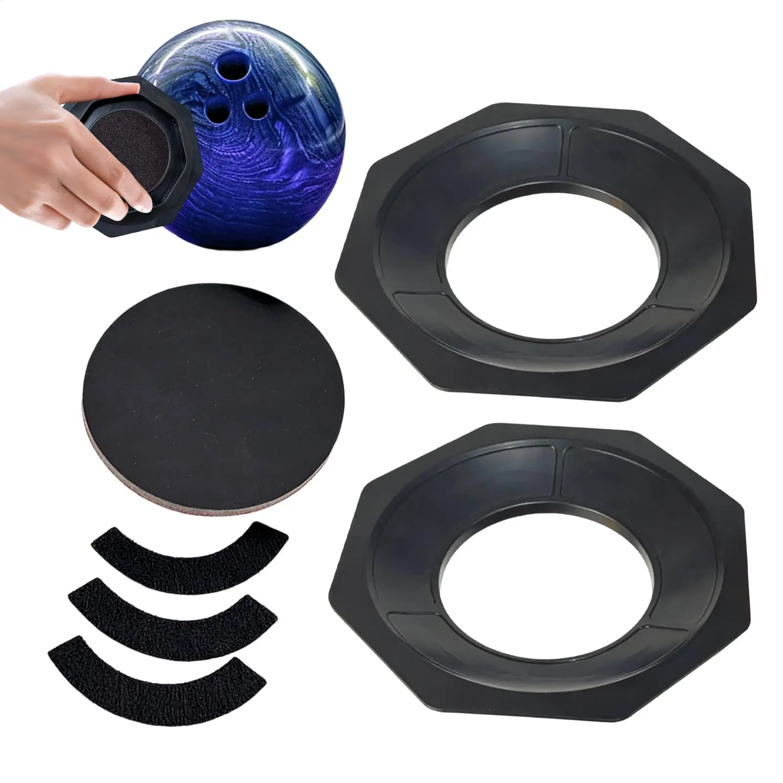 Sanding Pad Holder Bowling Professional Universal Precision Maintenance Accessory Balls Maintenance Tool Display Stand