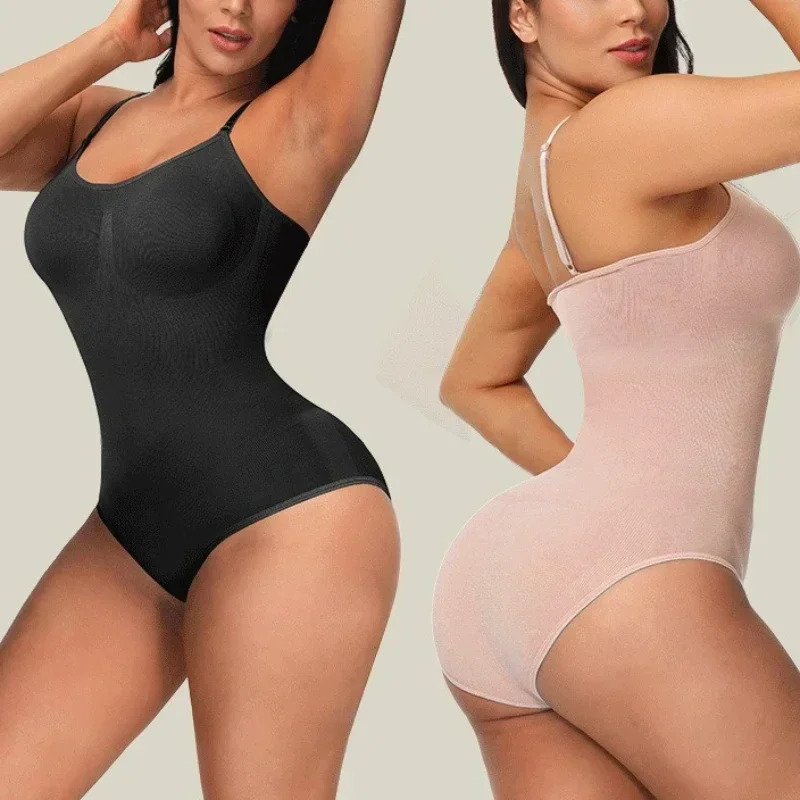 XS-3XL Solid Color Seamless Shaping Shapewear Bodysuit Tummy Control Butt Lifting Slimmer Body Shaper Women Underwear Shapewear