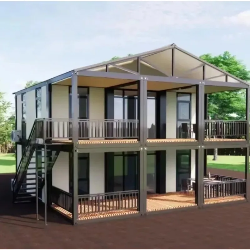 Detachable Custom 20ft 40ft Mobile Home Modular Prefabricated Portable Tiny House Portable Container House with Toilet