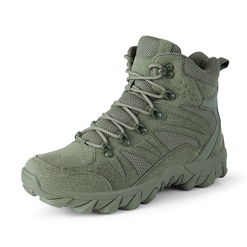 Men Tactical Boots Male Army Shoes Waterproof Military Unisex Outdoor Women Training Ultrallight Camping High Quality Safety