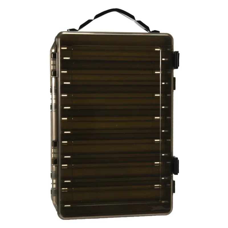 Portable Cartridge Buckle Compartment Large Capacity Fishing Bait Box Multifunctional Road Sub Tool Box Storage Box Only