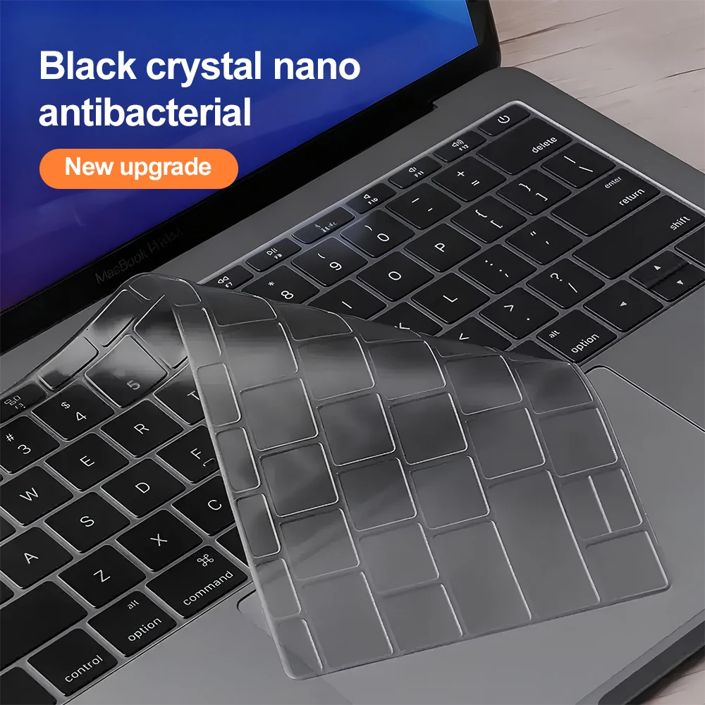 Keyboard Cover For MacBook Air 13.3 Air13.3 A2337 Pro 13.3 Pro16 Pro 16 Air 13.6 15.3 Pro 15.4 15 16.2 14.2 TPU Clear Ultra Thin