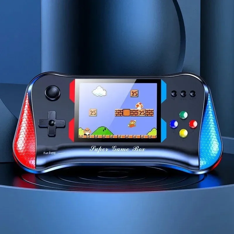 The x7m handheld color screen game console offers 500 brand-new, retro and classic games for children